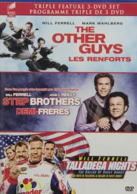 Image of Other Guys/Step Brothers/Talladega Nights: The Ballad Of Ricky Bobby DVD boxart