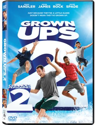 Image of Grown Ups 2 DVD boxart