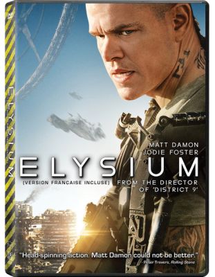 Image of Elysium DVD boxart