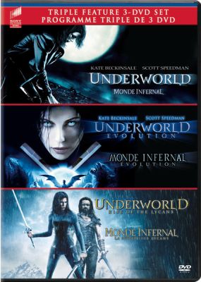 Image of Underworld 1-3 Triple Feature DVD boxart