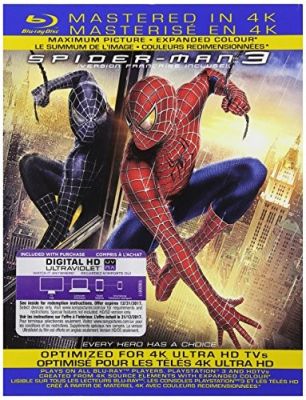 Image of Spider-Man 3 Blu-ray boxart