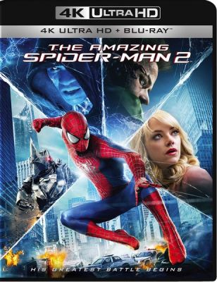 Image of Amazing Spiderman 2 3D Blu-ray boxart