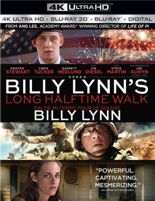 Image of Billy Lynn's Long Halftime Walk Blu-ray boxart