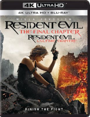 Image of Resident Evil: Final Chapter Blu-ray boxart