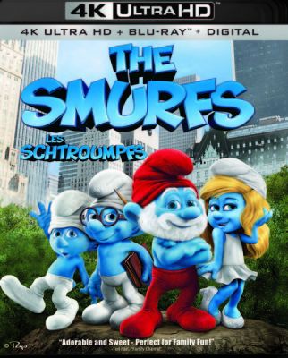 Image of Smurfs Blu-ray boxart