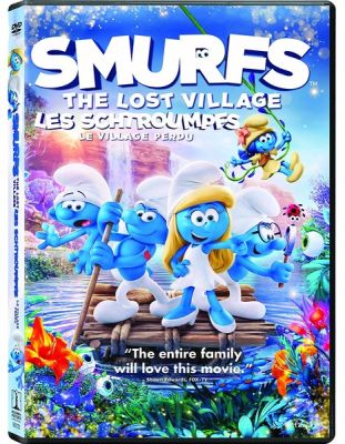 Image of Smurfs: The Lost Village DVD boxart