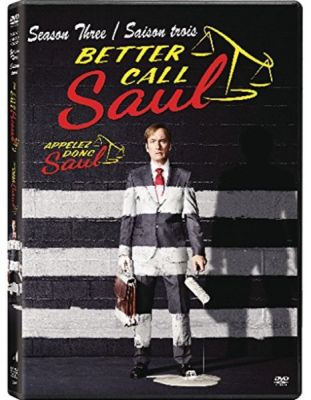 Image of Better Call Saul Season Three DVD boxart
