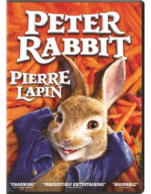 Image of Peter Rabbit DVD boxart