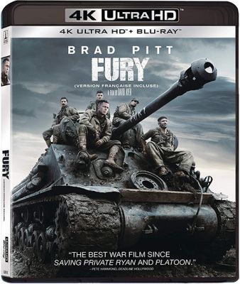 Image of Fury Blu-ray boxart