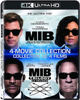 Image of Men In Black 4 Movie Collection Blu-ray boxart