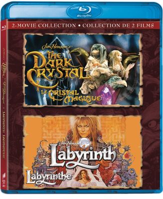 Image of Dark Crystal / Labyrinth Blu-ray boxart