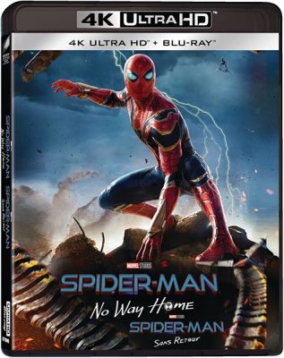 Image of Spider-Man: No Way Home 4K boxart