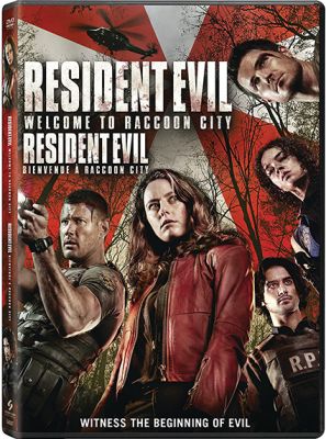 Image of Resident Evil:Welcome To Raccoon City DVD boxart