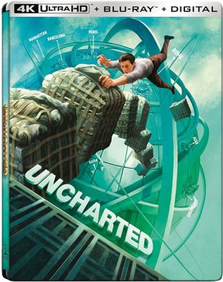 Image of Uncharted (Steelbook) 4K boxart