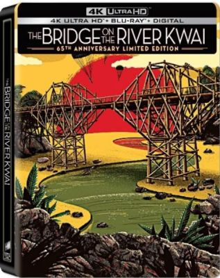 Image of Bridge On The River Kwai 65th Anniversary Steelbook 4K boxart