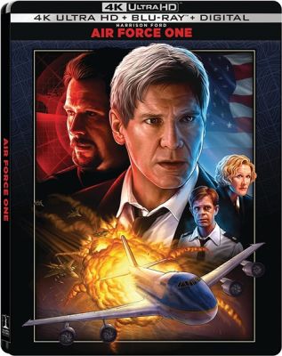 Image of Air Force One (25th Anniversary Limited Edition Steelbook) 4K boxart