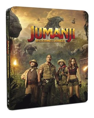 Image of Jumanji: Welcome To The Jungle Steelbook 4K boxart