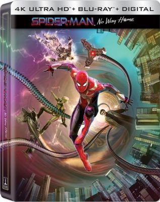 Image of Spider-Man: No Way Home Steelbook4K boxart
