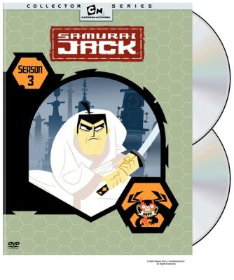 Image of Samurai Jack: Season 03 DVD boxart