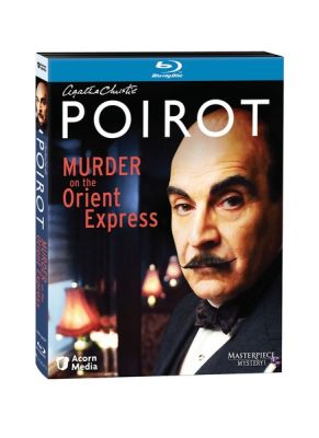 Image of Agatha Christie's Poirot: Murder on the Orient Express Blu-ray boxart