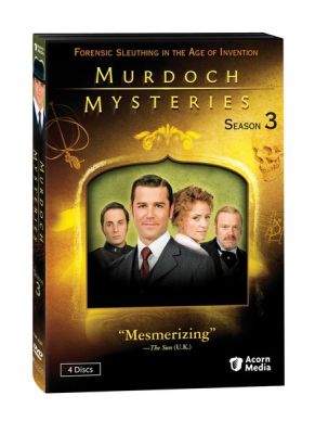 Image of Murdoch Mysteries: Season 3 DVD boxart