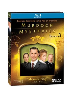 Image of Murdoch Mysteries: Season 3 Blu-ray boxart