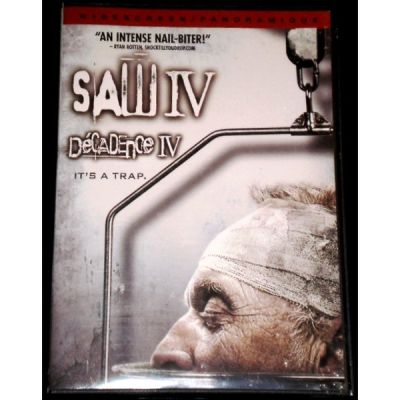 Image of Saw 4 DVD boxart