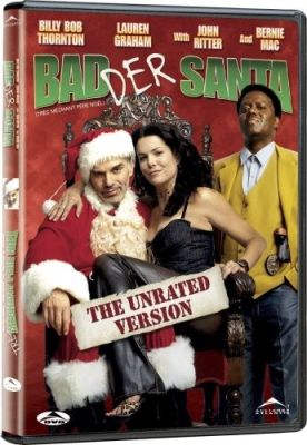 Image of Bad Santa (Badder Santa) DVD boxart