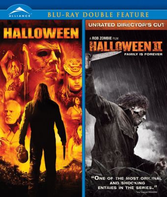 Image of Rob Zombie's Halloween/Halloween 2 BLU-RAY boxart