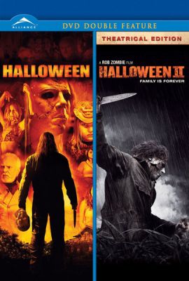 Image of Rob Zombie's Halloween/Halloween 2 DVD boxart