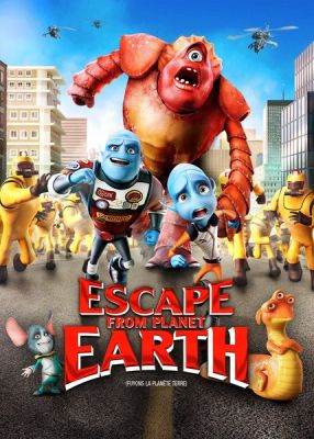 Image of Escape From Planet Earth DVD boxart
