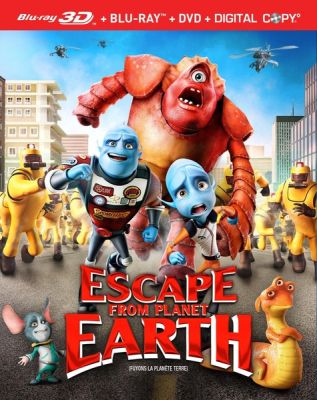Image of Escape From Planet Earth BLU-RAY boxart