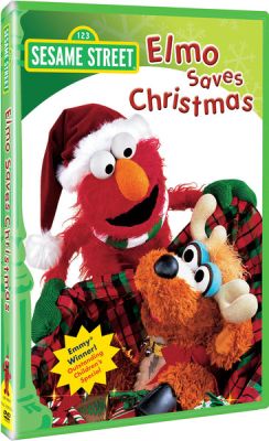 Image of Sesame Street: Elmo Saves Christmas DVD boxart