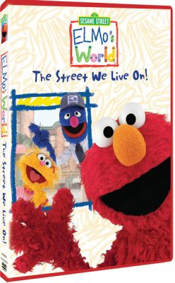 Image of Sesame Street: Elmos World: The Street We Live On! DVD boxart