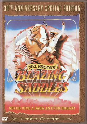 Image of Blazing Saddles DVD boxart