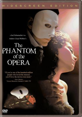 Image of Phantom of the Opera DVD boxart