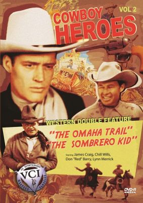 Image of Cowboy Heroes Western Double Feature Vol 2 DVD boxart
