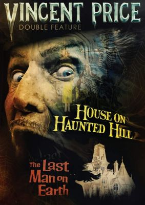 Image of Vincent Price Double Feature:The House On Haunted Hill & Th DVD boxart