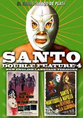 Image of Santo Double Feature #4: Santo & Blue Demon Vs. Dr. Frankenstein/Santo & Mantequilla In The Revenge Of La Llorona DVD boxart
