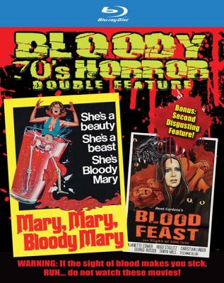 Image of Bloody 70's Horror (Double Feature) Blu-ray boxart