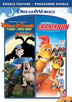 Image of Wallace & Gromit: The Curse of the Were-Rabbit/Chicken Run DVD boxart