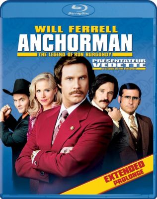 Image of Anchorman: The Legend of Ron Burgundy BLU-RAY boxart