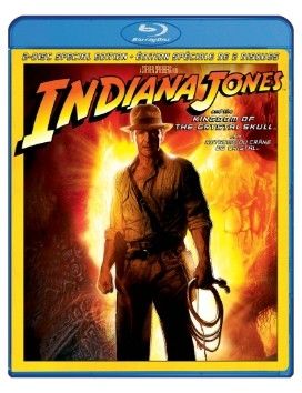 Image of Indiana Jones and the Kingdom of the Crystal Skull  BLU-RAY boxart