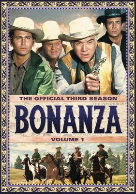 Image of Bonanza: The Official Third Season, Vol 1  DVD boxart