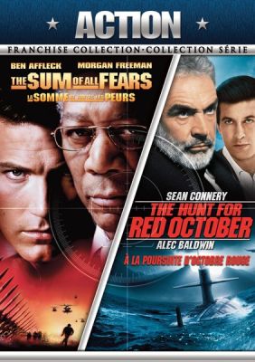 Image of Hunt for Red October/Sum of All Fears DVD boxart