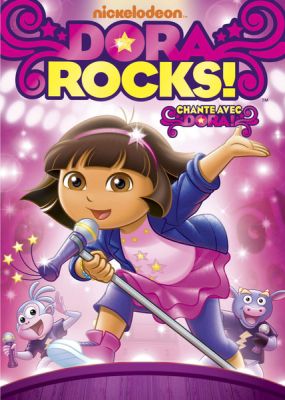 Image of Dora The Explorer: Dora Rocks!  DVD boxart