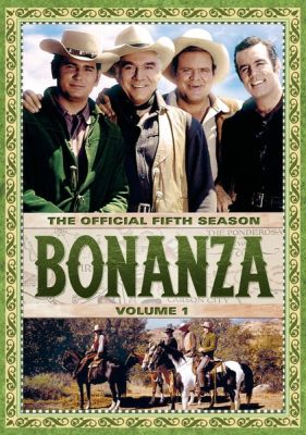 Image of Bonanza: The Official Fifth Season, Vol 1  DVD boxart