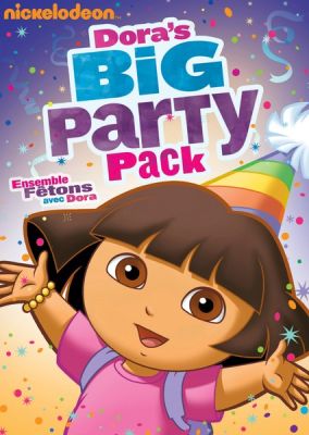 Image of Dora The Explorer: Dora's Big Party Pack  DVD boxart