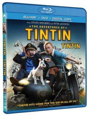 Image of Adventures of Tintin BLU-RAY boxart