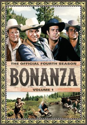 Image of Bonanza: The Official Fourth Season, Vol 1  DVD boxart